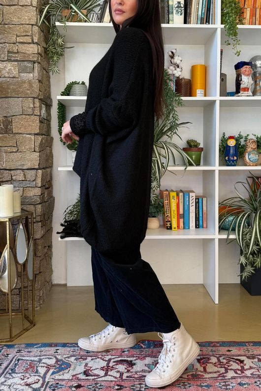 Big Softie Archie Slouch Knit Black